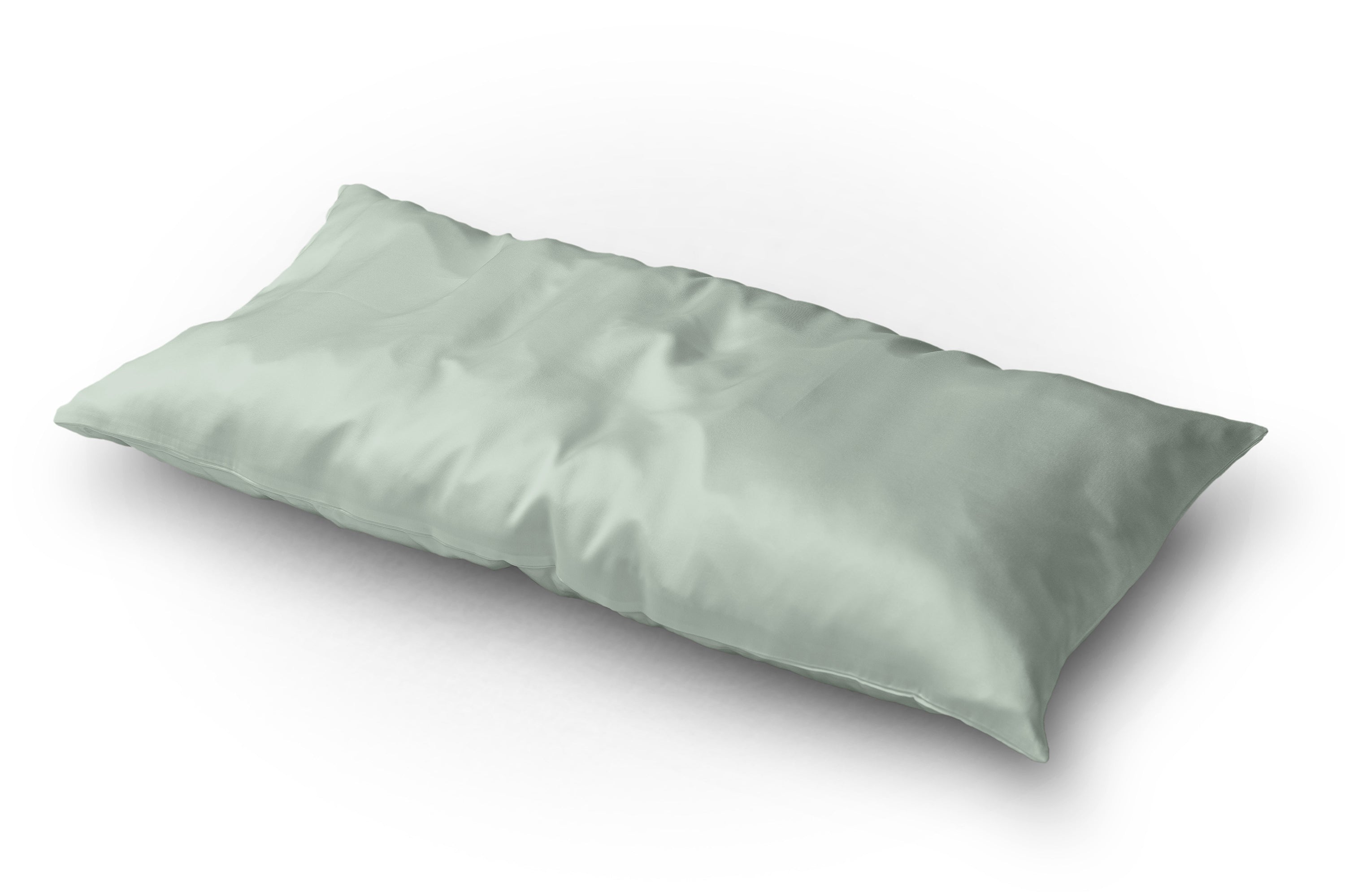 peace silk pillowcase dusty pistacchio