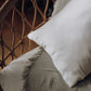 peace silk pillowcase (nature)